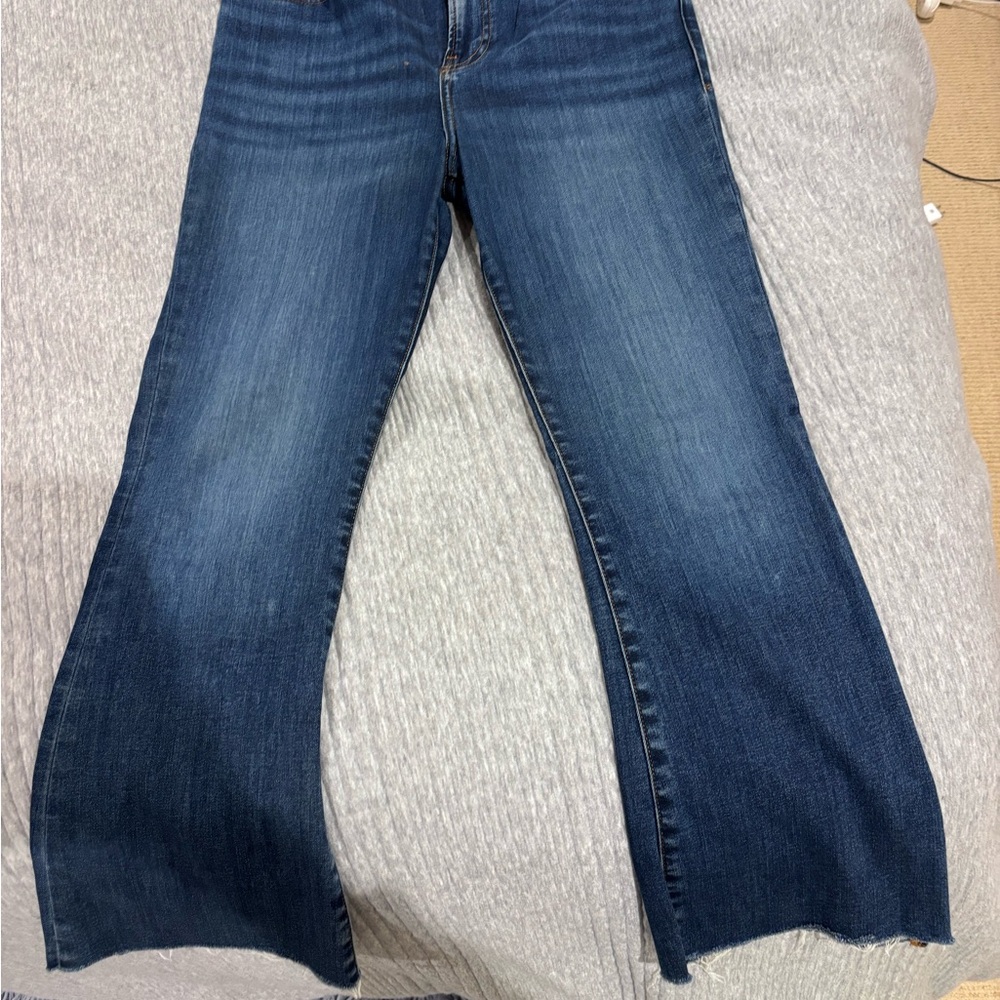 Frame Denim Dark Blue Flare Jeans